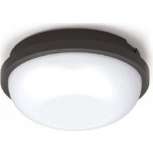 Mikasso Artos 15 15 Watt Sıva Üstü LED Armatür - Nemliyer IP65 - Siyah Kasa - Beyaz Işık