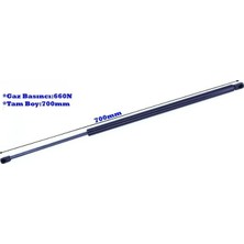 NRP Bagaj Amortisörü Cıtroen Berlıngo 96- Peugeot Partner 01-   (UZUNLUK=700 mm BASINÇ=670N) (2 Ad )