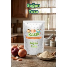 İlk Kaşık Soğan Tozu 100 gr Ince Öğütülmüş Katkısız Doğal Sebze Tozu