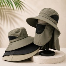 Mand Yüz Boyun Korumalı Outdoor Şapka