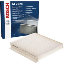 Bosch M2228 Polen Filtresi Peugeot Bıpper-Nemo 08>doblo Iıı-Punto-Fıorıno-Lınea 06>egea 15> Comercedeso 12 (1 Ad )