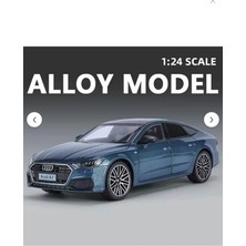Hobbiez World Audi A7 Diecast Araba 1:24 Model – Açılan Kapılar Spor Araç