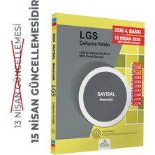 Karakutu Yayınları 2026(Nisan Güncellemesi dahil)MEB Örnek Soruları LGS Matematik Çalışma Kitabı 8.Sınıf RENKLİ Baskı A4 Boyut