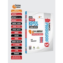 Karakutu Yayınları 2026 Kpss Önlisans/ortaöğretim Türkçenin Kara Kutusu Paragraf 3 Vip Ösym Çıkmış Soru Bankası