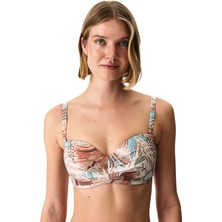 Penti Renkli Janet Lotus Straplez Bikini Üstü