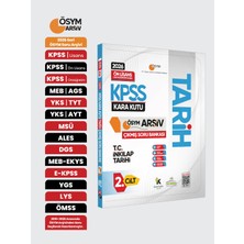 Karakutu Yayınları 2026 Kpss Önlisans/ortaöğretim Tarihin Kara Kutusu 2.cilt Ösym Çıkmış Soru Bankası Konu Özetli Çözüm
