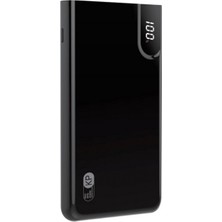 Prepare 10000 Mah Qualcomm Fast Dijital Gösterge 18W PD 3.0 Hızlı Şarj Powerbank 1 USB Çıkışlı
