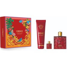 Versace Eros Flame Edp 100 ml Set