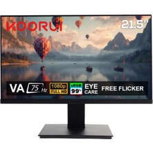 Koorui 22N1 21.5" 6 Ms Full Hd 75 Hz Monitör Outlet