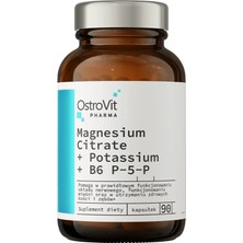 Ostrovit Magnesium Citrate + Potassium + B6 P-5-P 90 Caps