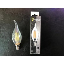 Mikasso 6 Watt 3000 Kelvin Günışığı 690 Lümen E14 Kıvrık Buji LED Ampül