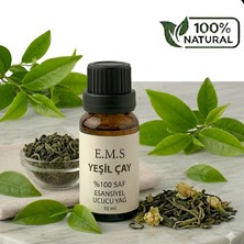 E.M.S %100 Saf Aromaterapi Yeşil Çay Esansiyel Uçucu Yağı 10 Ml.