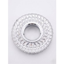 4 Adet Cata Ct 6637 Lale LED Efektli Dekoratif Cam Spot Kasası GU10 Duy 3200K Gün Işığı