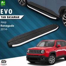 S-Dizayn Jeep Renegade Evo Aluminyum Yan Basamak 173 cm 2014 Üzeri