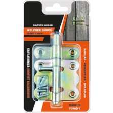 Mikasso Kelebek Sürgü Kilit Kapı Pencere Dolap Kilidi Sürgülü Kilit 8-6 cm Sürgü Kilit
