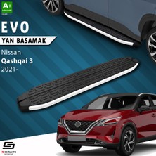 S-Dizayn Nissan Qashqai 3 Evo Aluminyum Yan Basamak 173 cm 2021 Üzeri