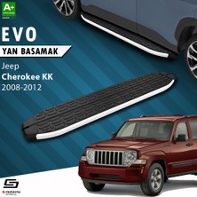 S-Dizayn Jeep Cherokee Kk Evo Aluminyum Yan Basamak 153 cm 2008-2012