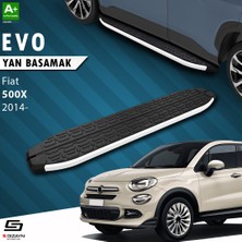 S-Dizayn Fiat 500X Evo Aluminyum Yan Basamak 173 cm 2014 Üzeri