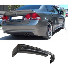 MKG Otomotiv Honda Civic Fd6 Mugen Arka Ek Mat Siyah Sağ Çift 2006-2011 Arka-Bodykit-Ek-Karlık