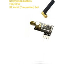 Egne 868MHZ Fsk/gfsk Rf Verici Seti (NTX05RNA8-SET)
