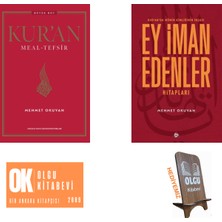 Ondokuz Mayıs Üniversitesi Yayınları Mehmet Okuyan 2 Kitap Set / Ey Iman Edenler Hitapları - Kur'an Meal -Tefsir / Telefon Tutucu Hediye