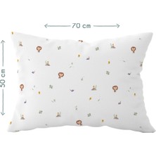 Casadora Baby Simba %100 Organik Pamuk Saten Yastık Kılıfı 50 x 70 cm