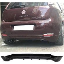 MKG Otomotiv Fiat Punto Evo Arka Ek Plastik Siyah Difüzör 2009 2010 2011 2012 Arka-Bodykit-Ek-Karlık