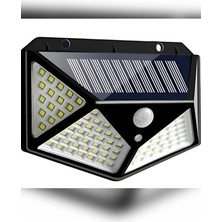 Mikasso 100 LED Güneş Enerjili Solar Lamba – Hareket Sensörlü Dış Mekan Aydınlatma