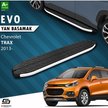 S-Dizayn Chevrolet Trax Evo Aluminyum Yan Basamak 163 cm 2013-2022
