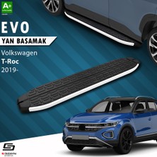 S-Dizayn Vw T-Roc Evo Aluminyum Yan Basamak 173 cm 2019 Üzeri A+ Kalite