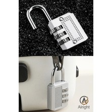Mikasso 3 Şifreli Güvenlik Kilidi Asma Kilit Çanta Bavul Valiz Okul Dolabı Güvenlik Şifreli Kilit (Padlock)