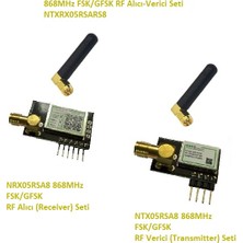 Egne 868MHZ Fsk/gfsk Rf Alıcı Verici Seti (NTXRX05RSARS8)