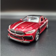 Hobbiez World Explorafind 2023 Bmw M8 Manhart Mh8 800 Red 1:32 Diecast Model