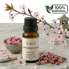E.M.S %100 Saf Aromaterapi Japon Kiraz Çiçeği Esansiyel Uçucu Yağı 10 Ml.