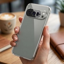 Caseonn Google Pixel 9 Pro Xl Kılıf Transparan Silikon Koruma Şeffaf