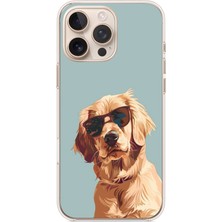 Le Balvo Iphone 16 Pro Max Uyumlu Karizmatik Köpek Baskılı Silikon Kılıf