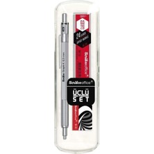 Scrikss Kurşun Gri Graph-x 0.5 mm Kalem Silgi Uç Seti