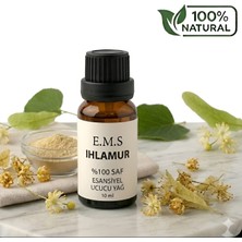 E.M.S %100 Saf Aromaterapi Ihlamur Esansiyel Uçucu Yağı 10 Ml.