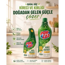 Porçöz Bitkisel Kireç Çözücü 1000 ml + 750 ml Sprey Set