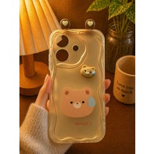 MMP Shop Realme C63 Uyumlu Kamera Korumalı Darbe Emici Kenarları Dalgalı Kılıf