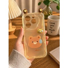 MMP Shop Tecno Spark 20 Pro Uyumlu Kamera Korumalı Darbe Emici Kenarları Dalgalı Kılıf