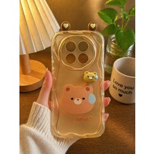 MMP Shop Xiaomi Note 15 Uyumlu Kamera Korumalı Darbe Emici Kenarları Dalgalı Kılıf