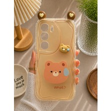 MMP Shop Infinix Hot 60i Uyumlu Kamera Korumalı Darbe Emici Kenarları Dalgalı Kılıf