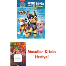Beta Kids Paw Patrol Benim Büyük Boyama Kitabım + Masallar