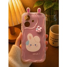MMP Shop Realme C63 Uyumlu Kamera Korumalı Darbe Emici Kenarları Dalgalı Kılıf