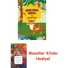 Eksik Parça Yayınları Renk Renk Dünya Boyama Kitabı - 4 + Masallar