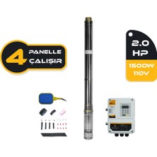Mexxsun Dc Pompa 2hp / 1500W / 110V (3RDC3.8-180-110-1500)