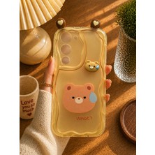 MMP Shop Vivo Y19E Uyumlu Kamera Korumalı Darbe Emici Kenarları Dalgalı Kılıf