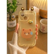 MMP Shop Tecno Spark 40C Uyumlu Kamera Korumalı Darbe Emici Kenarları Dalgalı Kılıf