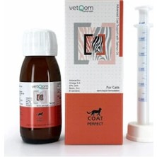 Feline Coat Perfect 60 ml (Kediler Için Tüy Dökülme Karşıtı, Parlaklık ve Deri Vitamini)